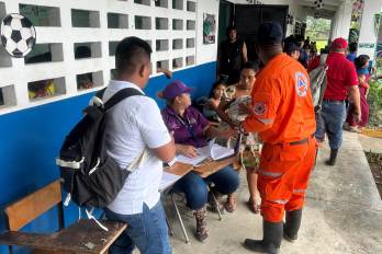 La medida se da en coordinación con el Sistema Nacional de Protección Civil (Sinaproc), que mantiene operaciones de respuesta en el distrito de Changuinola.