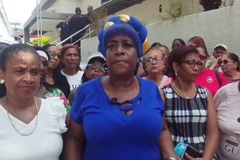 Los manifestantes hicieron un llamado a las autoridades municipales para que atiendan su reclamo