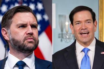 JD Vance y Marco Rubio.