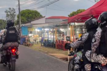 El operativo se realizó en el sector de Punta Mono, uno de los accesos hacia Atalaya, donde inspectores detectaron alimentos procedentes de actividades de Carnaval que intentaban ser trasladados al área de la fiesta religiosa.