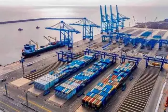 El puerto peruano de Chancay.