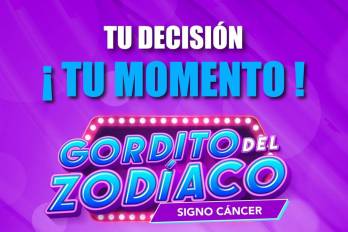 El sorteo del Gordito del Zodíaco correspondiente al signo de cáncer.