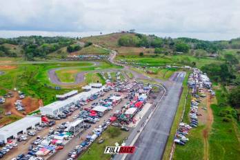 Vista del Circuito Internacional de Panamá, ubicado en el corregimiento Mendoza, en La Chorrera.