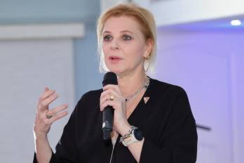 Giulia De Sanctis, presidenta de la Apede.