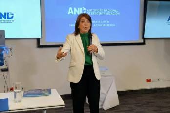 la nueva plataforma fue presentada por la directora de AND, Roxana Méndez.