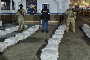 En lo que va de 2026, el Senan ha incautado 13,7 toneladas de sustancias ilícitas en 11 operaciones.