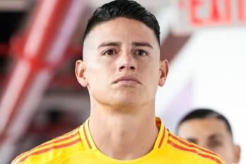 James Rodríguez, el capitán de la selección cafetera respondió a Antonella Petro, hija menor del presidente colombiano Gustavo Petro.