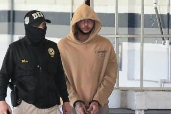 En el operativo también fue aprehendido el hija mayor del exdiputado Héctor Brands Orozco.