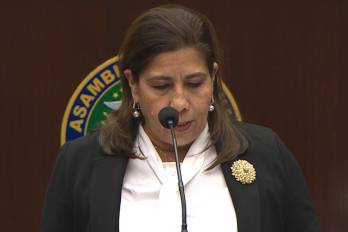 Grettel Villalaz, procuradora de la administración.