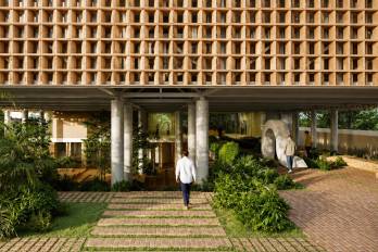 Un ejemplo de lo que sería la nueva sede del MAC Panamá, que será llevada a cabo finalmente por los estudios de arquitectura mexicanos Palma + Taller TO.