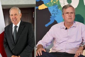 José Miguel Alemán y Jeb Bush.