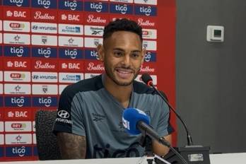 El futbolista de la selección de Panamá, Ismael Diaz.