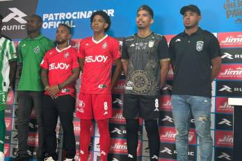 Las nuevas indumentarias del Alianza (izq.), San Francisco y CAI (der.) para el Torneo Clausura de la LPF 2026.