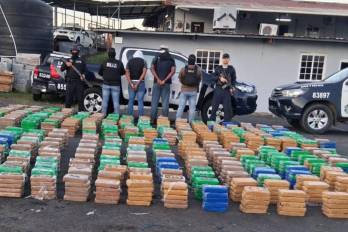 La Policía Nacional destacó que este operativo representa un ‘golpe al narcotráfico’.