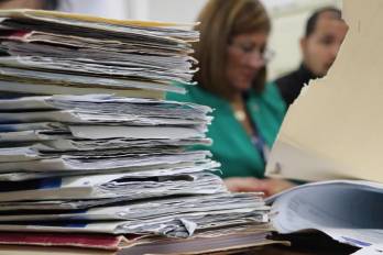 Ministerio Público realiza inspección en el Ifarhu.