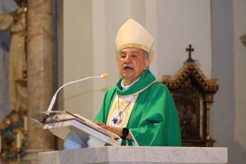 Ulloa elevó una oración ‘por la reconciliación, la justicia y la paz de Venezuela’.