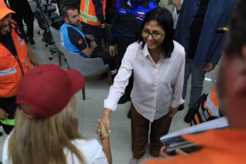 El equipo permanecerá inicialmente siete días en Venezuela.
