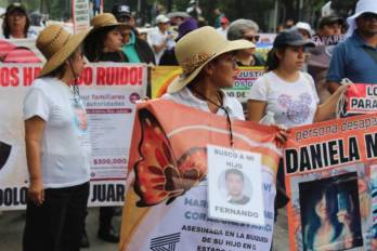 Marcha de madres buscadoras en México 2023