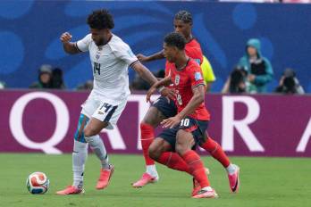 El futbolista de la selección de Panamá Carlos Harvey