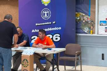 El presidente del Organismo Electoral Universitario, Rufino Fernández, oficializó el pasado viernes la Junta Central de Escrutinio.