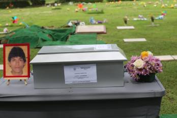 Los restos fueron entregados a Carmen Méndez Hernández, hermana de la víctima.