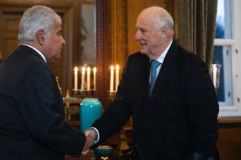 La situación de Venezuela ocupó un lugar central en la conversación entre el rey y Mulino.