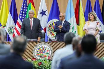 El presidente de la República, José Raúl Mulino