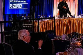 El momento ocurrió en medio del operativo activado por el Servicio Secreto tras reportes de seguridad que generaron alarma dentro del recinto.