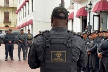 Agentes del Servicio de Protección Institucional (SPI) desplegados en los operativos de búsqueda y captura a nivel nacional para ubicar a los últimos prófugos de la cárcel La Joyita.