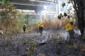 El repunte de siniestros en plena sequía mantiene en alerta a los equipos de emergencia.