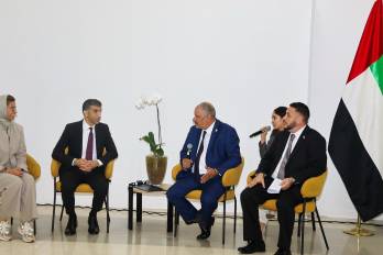 Acompañado por el presidente de la Asamblea Nacional, Jorge Herrera, diputado del circuito 2-4, Valderrama se reunió con las autoridades de Emiratos y Qatar