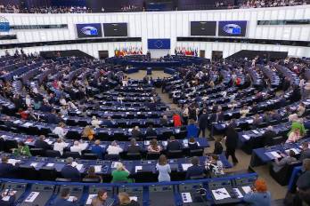 Esta sesión del Parlamento Europeo se celebró en Estrasburgo.