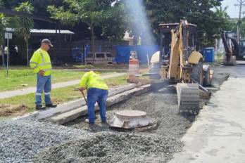 El Ministerio de Obras Públicas (MOP) informó a los usuarios, residentes y comerciantes del corregimiento de Juan Díaz sobre los trabajos.