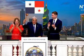 Panamá presente en Wall Street: Mulino protagoniza acto simbólico en la Bolsa de Nueva York.