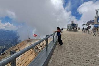 Vista desde la cima del Monte Tahtali