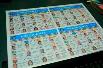 Misión de la OEA tomó nota del incidente con la papeleta en el voto por internet