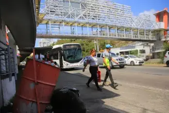 Desechos del distrito vecino