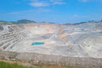 Tajo de Cobre Panamá, en Donoso, Colón.