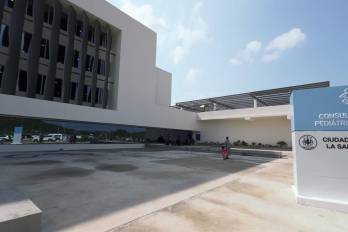 Nuevo edificio para consultas pediátricas en la Ciudad de la Salud.