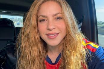 La cantante colombiana Shakira.