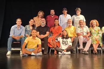 El elenco de la película Sucedió en enero durante un ensayo de labores. Su estreno está planificado para enero de 2027.