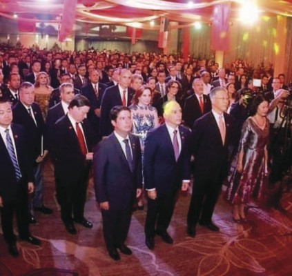 La recepción se realizó el jueves 19 de septiembre de 2019.