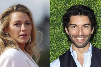 Combo de fotografías de archivo de los actores estadounidenses Blake Lively y Justin Baldoni.