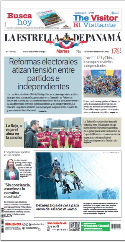 Portada del impreso del 18 de noviembre de 2025