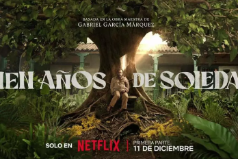 Banner promocional de la serie que estrenó el 11 de diciembre de 2024, “Cien años de soledad”.
