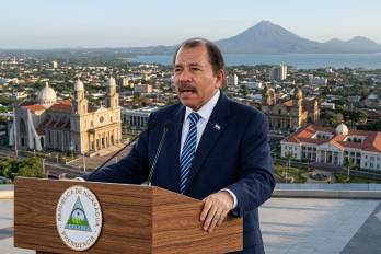 El presidente de Nicaragua, Daniel Ortega
