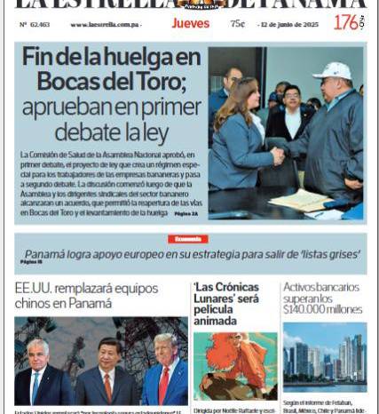 Portada del impreso de 12 de junio de 2025