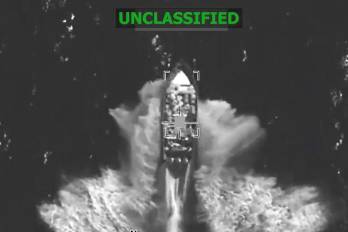 De acuerdo con la comunicación oficial, inteligencia militar confirmó que el barco era operado por una organización terrorista designada.