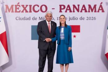 El presidente de la República de Panamá José Raúl Mulino se reunió este miércoles con su homóloga de México Claudia Sheinbaum Pardo, en el Palacio Nacional del país azteca.