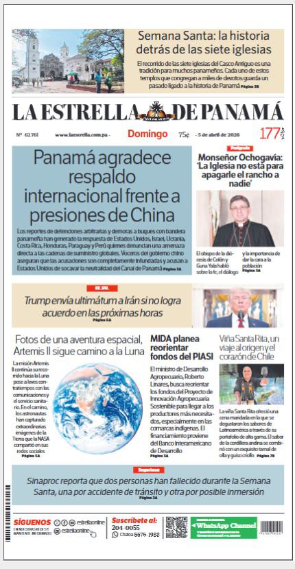 Portada del impreso del 5 de abril de 2026